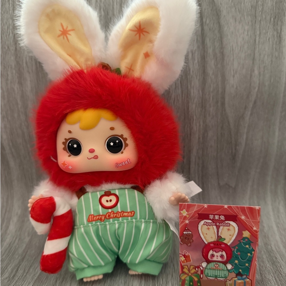 Samuel Christmas Series Apple Rabbit